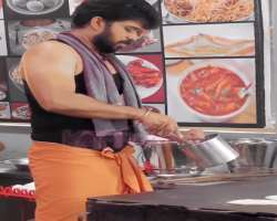 The actor is also a great chef.